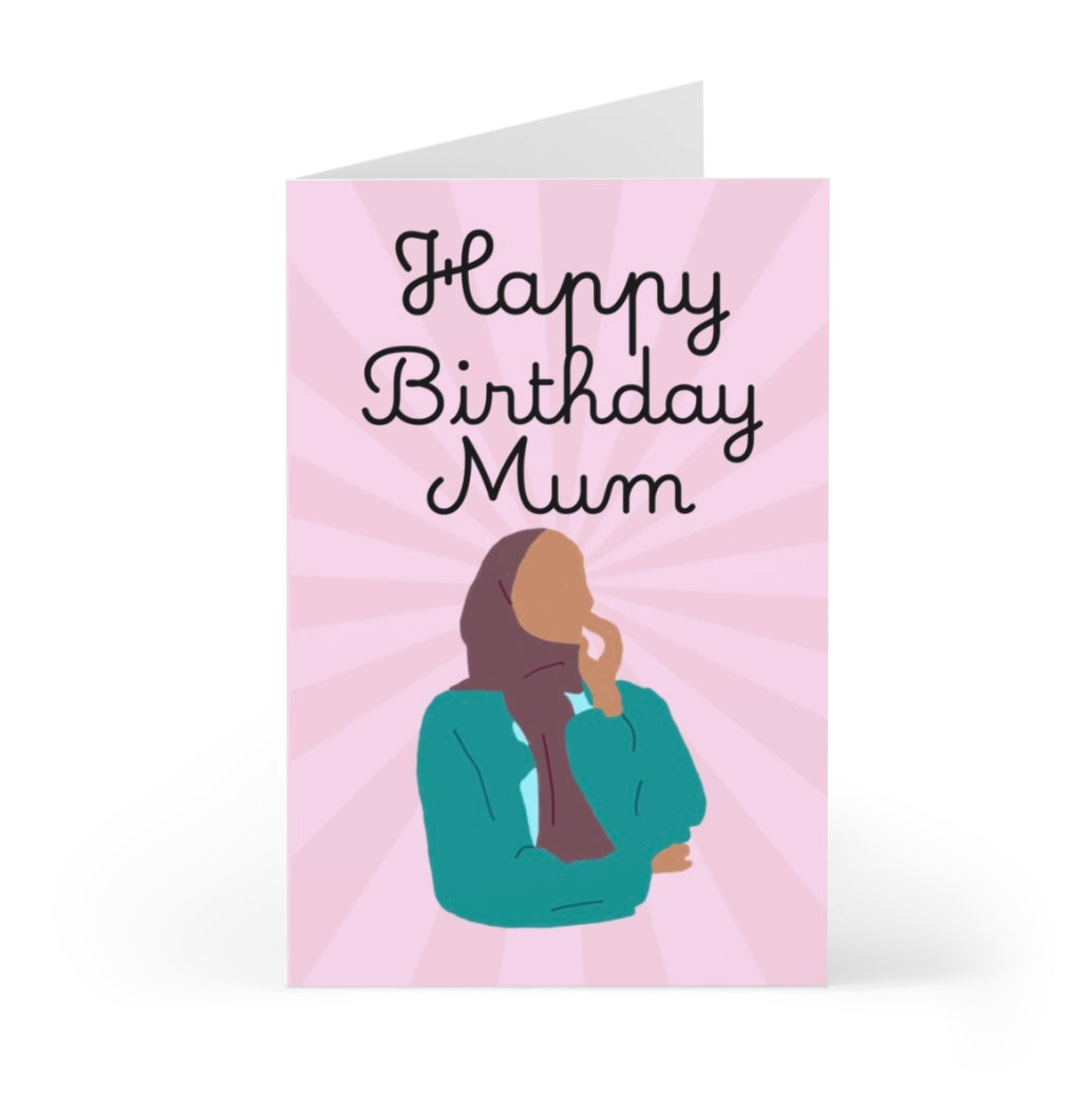 Muslim Mum Birthday Card