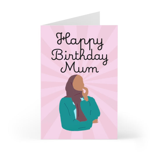 Muslim Mum Birthday Card