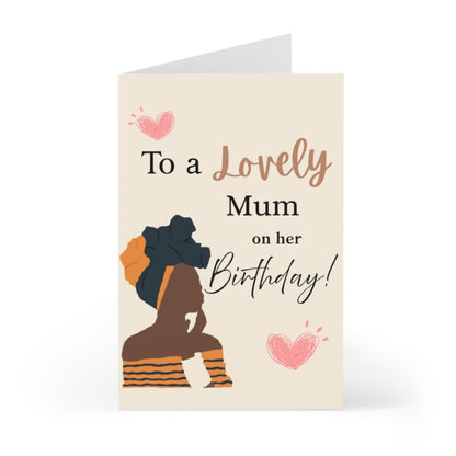 Lovely Mum Birthday Card