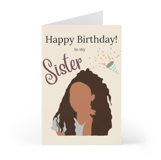 Celebrate Sister Birthday Card