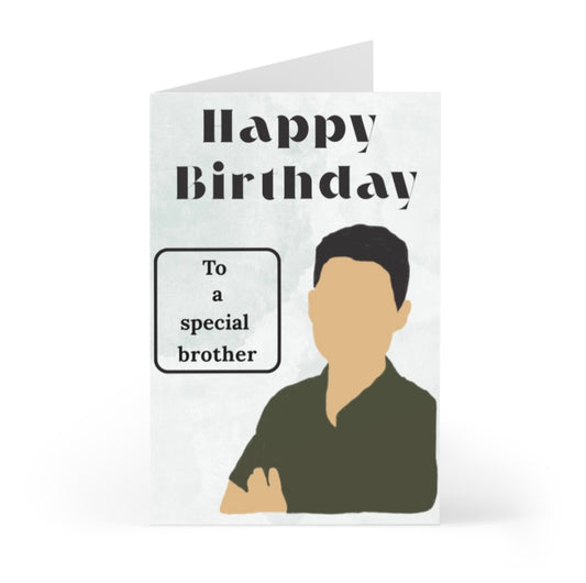 Special Brother Birthday Card