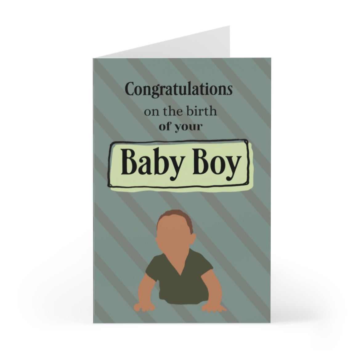 Congrats Baby Boy Card