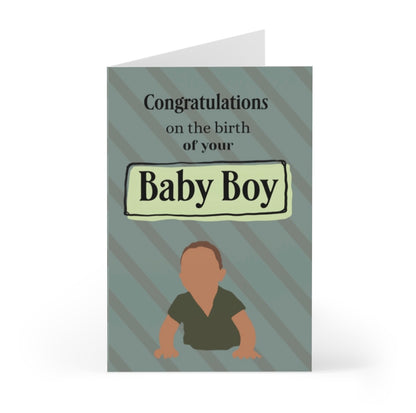 Congrats Baby Boy Card
