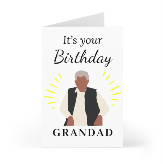 Plain Grandad Birthday Card