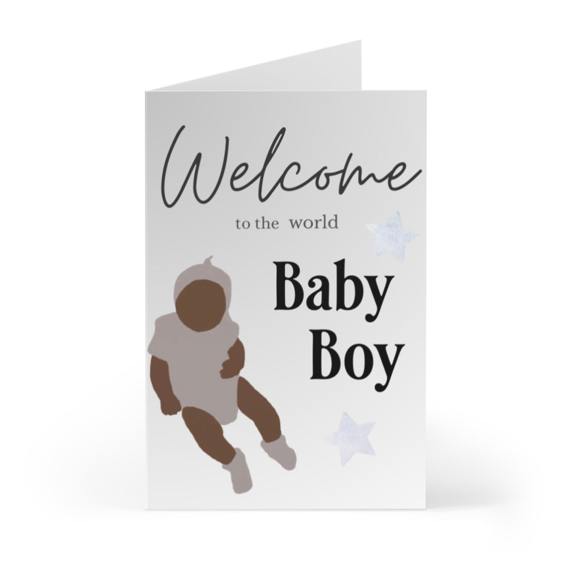 Star Baby Boy Card