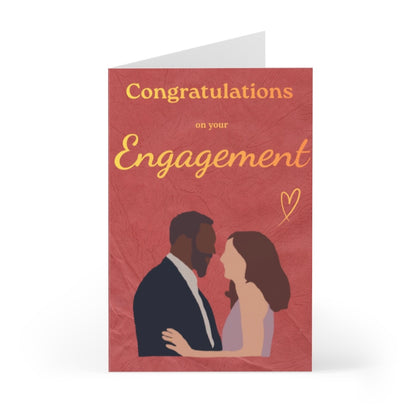 Heart Engagement Card