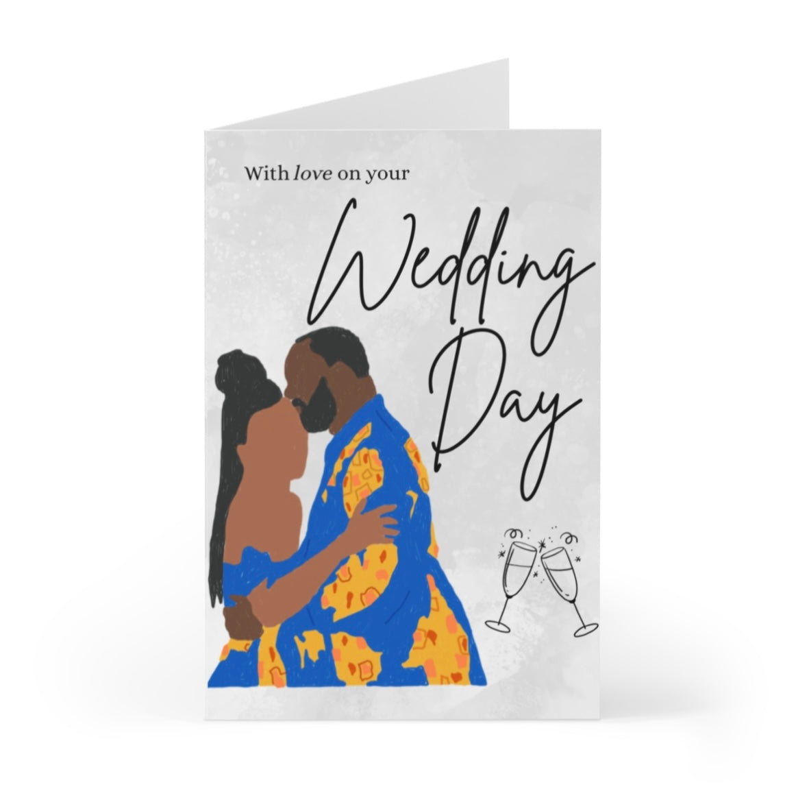 With Love Wedding Card