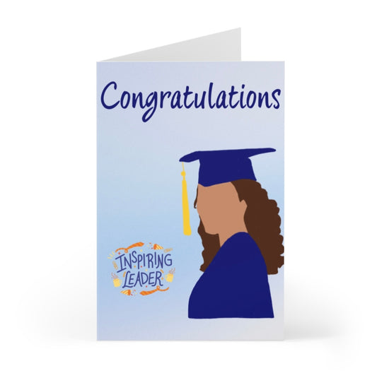 Inspiring Leader Graduation Card