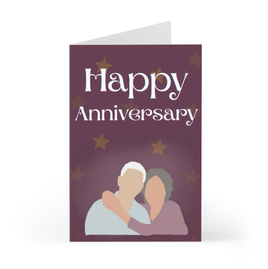 Star Anniversary Card