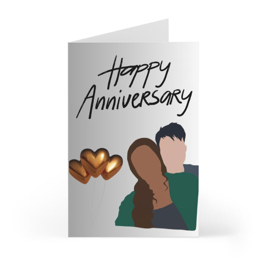 Heart Anniversary Card