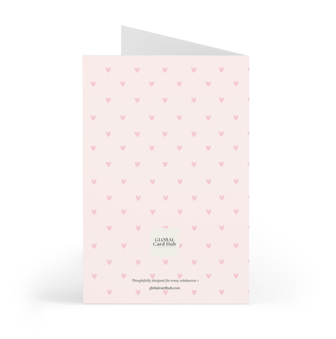Pink Anniversary Card