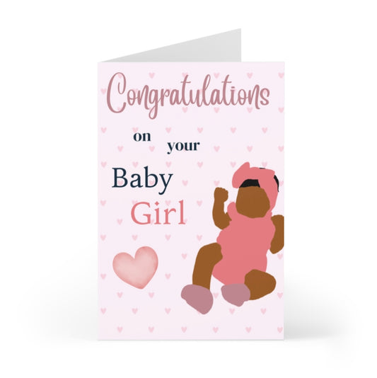 Congrats Baby Girl Card