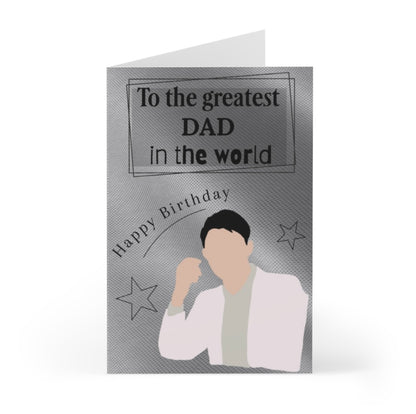 Star Dad Birthday Card