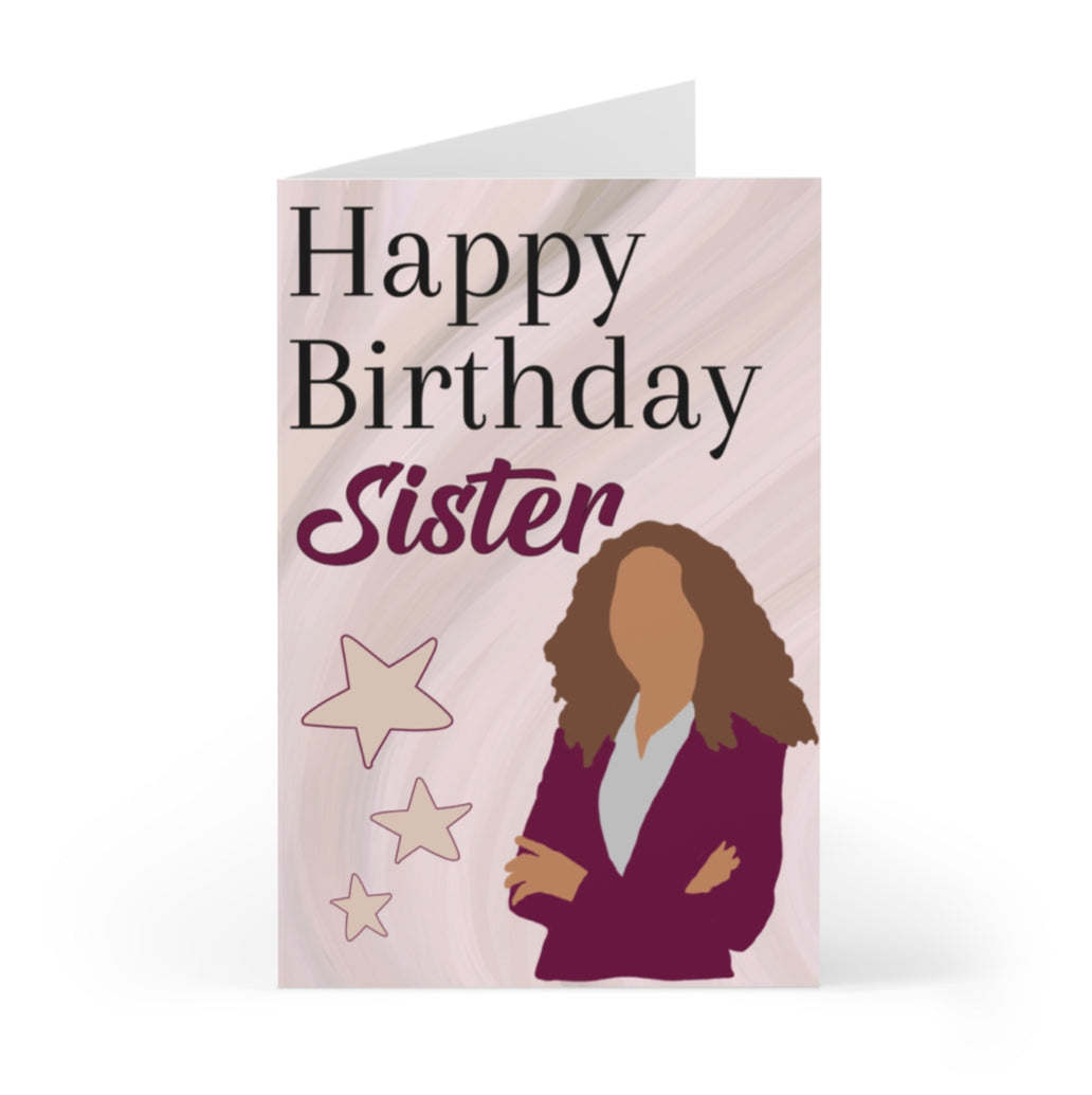 Star Sister Birthday Card