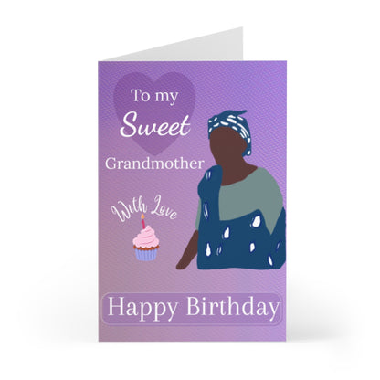 Sweet Grandmother Birthday Card