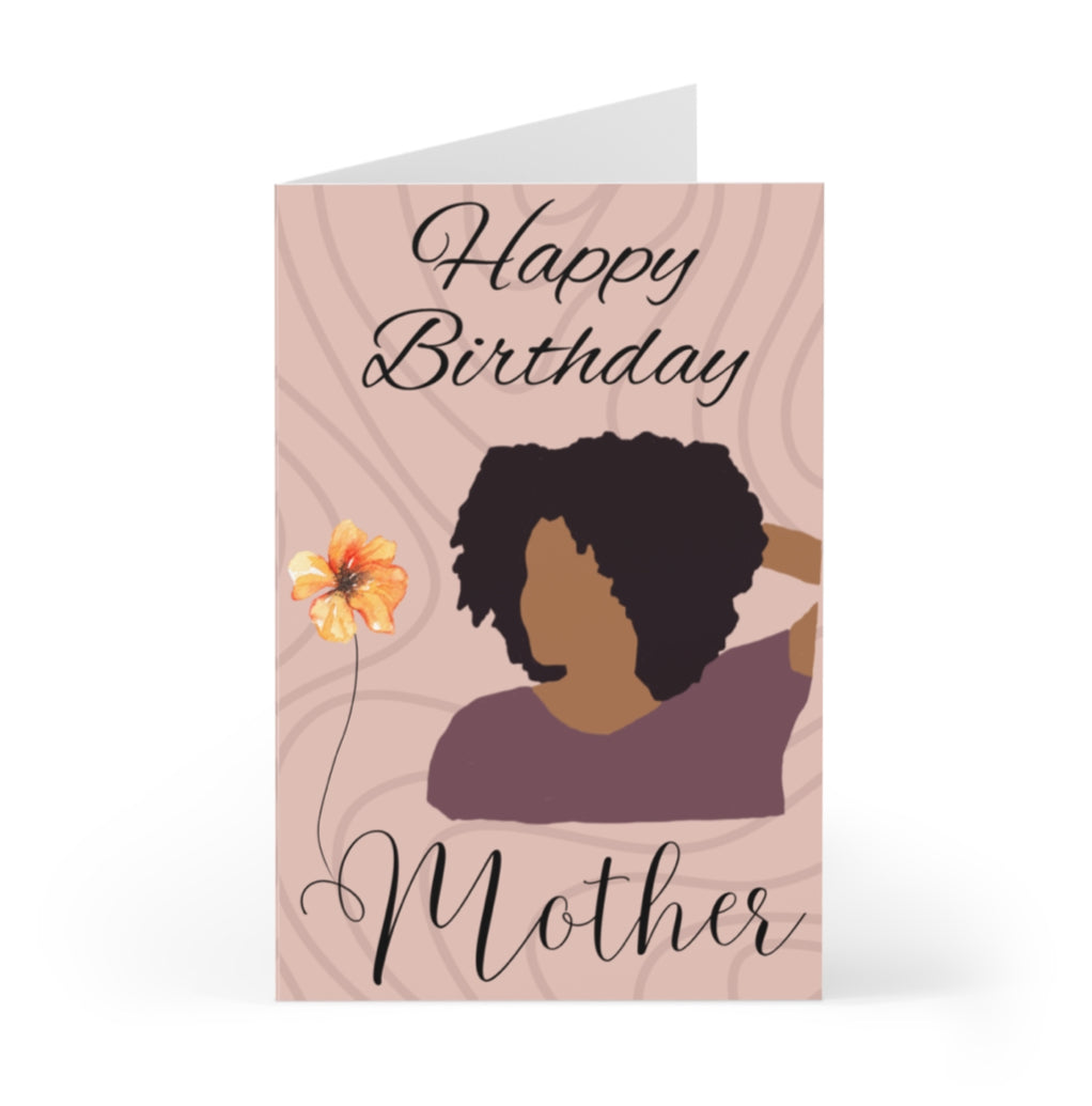 Flower Mother Birthday Card